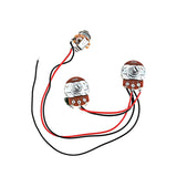 Maxbell Guitar Potentiometer Durable Complete Circuit Wiring for Bass Replacement