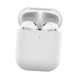 Maxbell Silicone Earphone Case Protective Skin Cover For Apple AirPod White