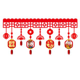 Maxbell Happy New Year Banner Outdoor Chinese Style New Years Eve Supplies Style F