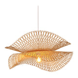 Maxbell Rustic Ceiling Hanging Light Fixture Chandelier Foyer LED Pendant Lighting 2 Tier