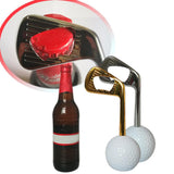 Maxbell Creative Golf Ball Bottle Opener Zinc Alloy Beer Cap Puller Openers Golden