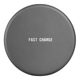 Max QI Wireless Fast Charger 2A Pad for Samsung S8 S8+S9 iPhone X iPhone 8 Gray