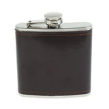 Max Drinks Whiskey Alcohol Stainless Steel Pocket Hip Flask 10.8x9x2.1cm-6oz