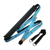 Maxbell Leg Stretcher Strap Gymnastics Stretching Band Backbend Assist for Yoga blue
