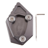 Maxbell Motorcycle kick Stand Pad Enlarger for Yamaha SMAX 250 300 400 Titanium
