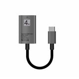 Maxbell USB-C Type C USB 3.1 to HDMI 4k 2k HDTV Cable for Galaxy S8 S8+ Plus gray