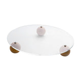 Maxbell Decorative Tray Vanity Tray Multipurpose Home Decor Ornaments Style C