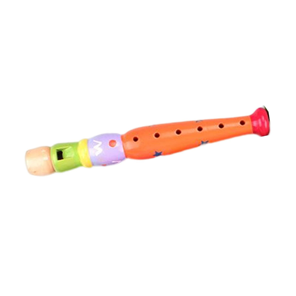 Maxbell Wooden Flutes Learning Musical Instrument for Early Education Sound Toy