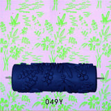Max 5'' Embossed Paint Roller Sleeve Wall Stencil Brush Flower Pattern Decor #5