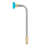 Max Pressure Washer Gutter Rod 90 Degrees 16cm 1/4'' Quick Release Blue
