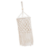 Maxbell Boho Lamp Shade Wall Tapestry Macrame Lamp Shade for Corridor Hotel Indoor Style A