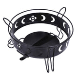 Maxbell Compact Alcohol Pot Rack Outdoor Portable for Camping Backpacking Hiking Black