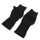 Maxbell 1 Pair Kids Skating Hand Guards Pads Palm Skateboards Protector Black-L