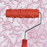 Max Maxb 7-Inch Assorted Embossed Pattern Painting Roller with Plastic Handle 5