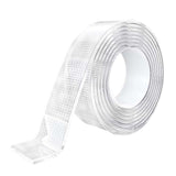Maxbell Clear Nano Tape Double Sided Tape Traceless Non Marking Heavy Duty Wall Tape Thick 2mm Long 100cm