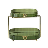 Maxbell Multi Layer Storage Shelves Decoration Large Capacity for Bedroom Hotel Green