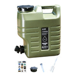 Maxbell Water Container with Spigot Water Storage Jug for Washing Hand BBQ Fishing