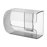 Maxbell Tissue Box Holder Tissue Dispenser Tissue Case for Office Desktop Restaurant Clear