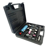 Maxbell Pneumatic Air Angle Die Grinder Kit Polishing Tool 25000 RPM for Deburring