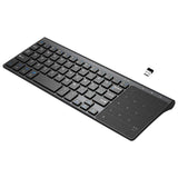 Maxbell Mini Wireless Keyboard with USB Receiver Universal Portable for PC Notebook