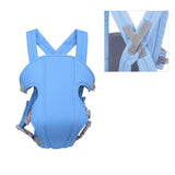 Maxbell Baby Infant Carrier Backpack Mom Front Carrying Bag V-Shape Straps Bag Baby Travel Accessories Sky Blue