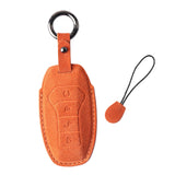 Maxbell Car Key Fob Cover Auto Accessory Key Case for Byd Seal Yuan Plus Atto 3 Orange