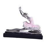 Maxbell Ballet Dancer Sculpture Ornament Artwork Collectiom for Table Living Room A