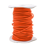 Maxbell 4mm Elastic Bungee Rope Marine Shock Cord - Tie Down Roof Racks 50m Orange