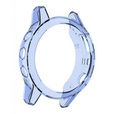 Maxbell 1 Piece Case Protective Cover for Garmin Watch Transparent Blue