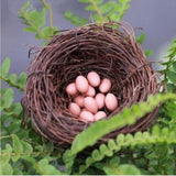 Max Handmade Vine Bird Nest House Home Nature Craft Sill Holiday Decoration 20cm