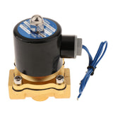 Maxbell DN15 1/2" Normally Closed Electric Solenoid Valve for Water Air Oil DC 12V