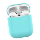 Maxbell Silicone Earphone Case Protective Skin Cover For Apple AirPod Mint Green
