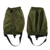 Maxbell Outdoor Waterproof Ankle Walking Gaiters Boots Snow Leg Guard Army Green