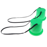 Maxbell 1 Pair Jumping Stilts Walk Stilt Jump Kids Outdoor Fun Sports Toy Green #2