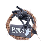 Maxbell Halloween Spider Wreath Dining Room Hanging Porch Window Ornaments