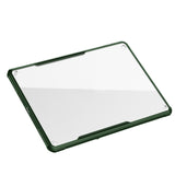 Maxbell Clear Tablet Case Cover for Pro11 Air4  for Air4 10.9 2020  Dark Green Frame