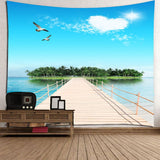 Maxbell 3D Decorative Tapestries Wall Hanging Tapestry For Indoor Outdoor Usage C