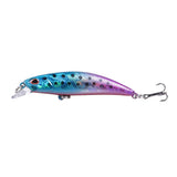 Max Minnow Fishing Lures Treble Hooks Swimbait Fishing Bait Crankbaits 06