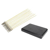 Max Basic Tools Model Painting 20pcs Flat Alligator Clip and Model Stand Tray