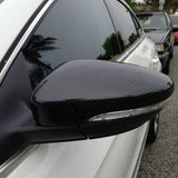 Maxbell 2PCS Carbon Fiber Rearview Mirror Housing Covers for VW Scirocco 2009-2017