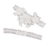Maxbell 2x Wedding Garter Lace Garter Belt Stretchy Accessories 55cm to 70cm