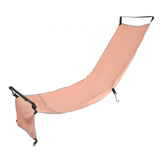 Maxbell Comfort Airplane Footrest Hammock Seat Cover Leg Rest for Flights Trains Bus Pink