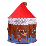Maxbell Foldable Kids Girl Pirate Themed Play House Indoor Outdoor Pop Up Tent Toy