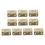 Max 10Pcs Metal Rotation Door Lift Off Butt Hinge Furniture Hardware 24 x 19MM