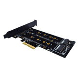 Maxbell PCI E 4x to M.2 Adapter Card Durable PCI E 1x PCI E 4x PCIe M.2 Adapter Card