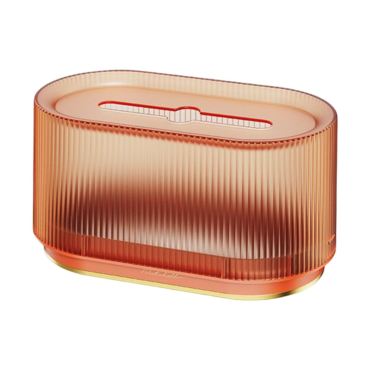 Maxbell Tissue Paper Cover Facial Tissue Storage Holder for Toliet Kitchen Bedroom Orange