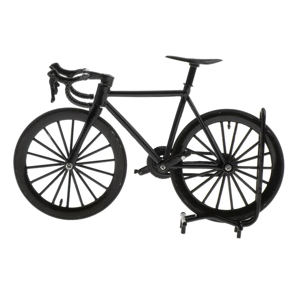 Maxbell 1/14 Scale Alloy Diecast Bike Model Handicraft Bicycle Toys Black