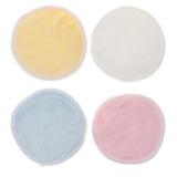Maxbell 4Pcs Reusable Facial Remover Cleaning Pads for Face with Laundry Bag L