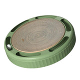 Maxbell Cat Scratchers Cardboard Scratching Lounge Bed Ball Track Toy Scratching Pad Green