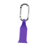Maxbell Nurse Carabiner Silicone Band Strap Fit for iWatch 4 5 6 Purple 42 or 44mm